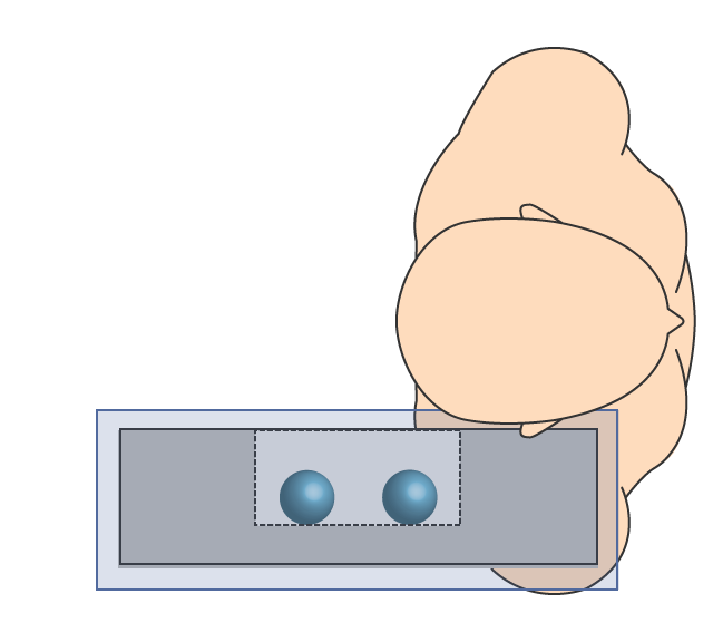 横を向いて寝たときも首をサポート